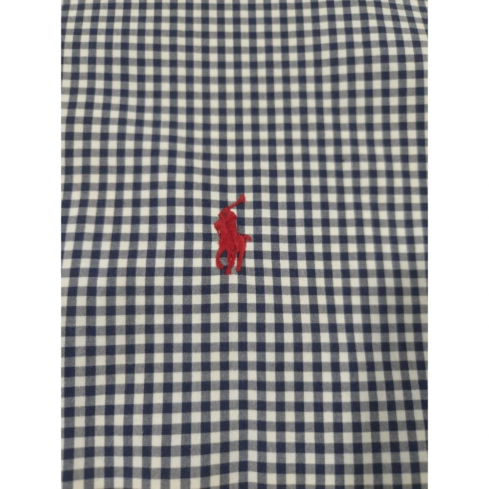 Polo Ralph Lauren Men's Custom Fit Long-Sleeve Gingham Button-Down Shirt Size XL